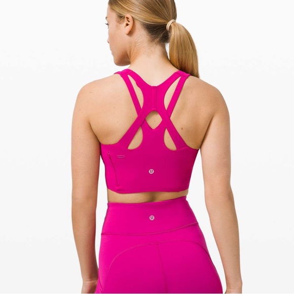 lululemon athletica Other - Lululemon Stash It Bra *Medium Support, B/C Cup
Ripened Raspberry